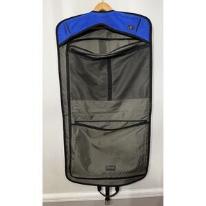 Victorinox Travel Garment Bag Blue Strap Swiss Army Luggage Suit Bag Dress